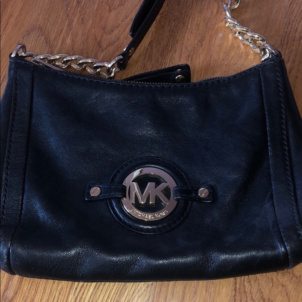 Michael Kors black crossbody bag